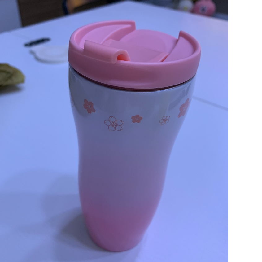 Starbucks 不鏽鋼隨行杯 星巴克隨行杯 全新 日本 coffee 粉色環保杯 櫻花 限定 絕版 環保杯