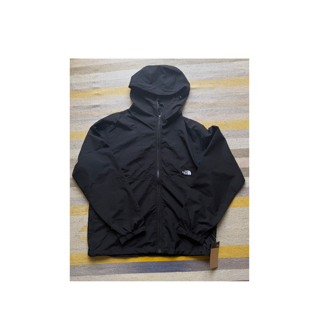 THE NORTH FACE Compact Jacket 全新含吊牌 薄風衣 黑色 ＸＸＬ NP72230