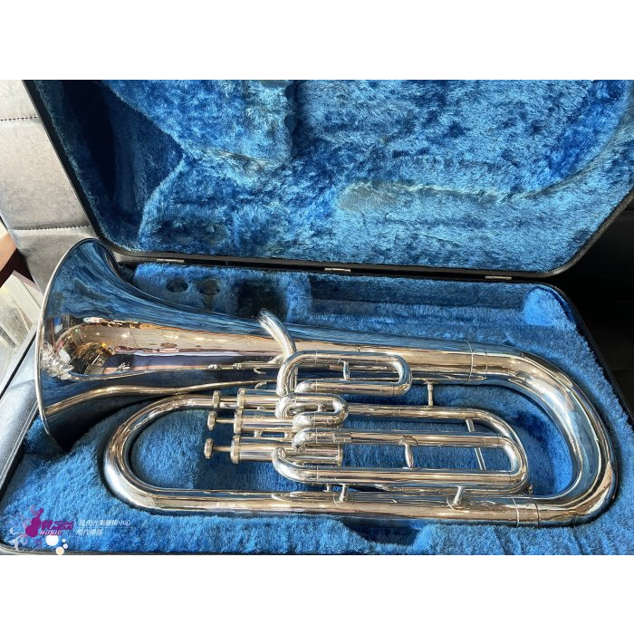 【現代樂器】中古 日本製 YAMAHA EP-100S Euphonium 鍍銀 上低音號 二手 EP100S