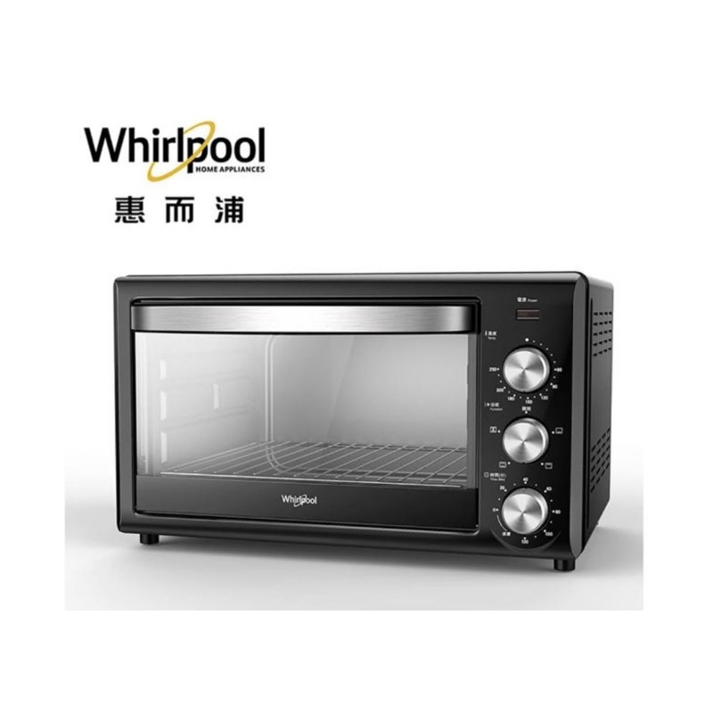 Whirlpool 惠而浦 25公升機械式旋風烤箱(WTO M251B)