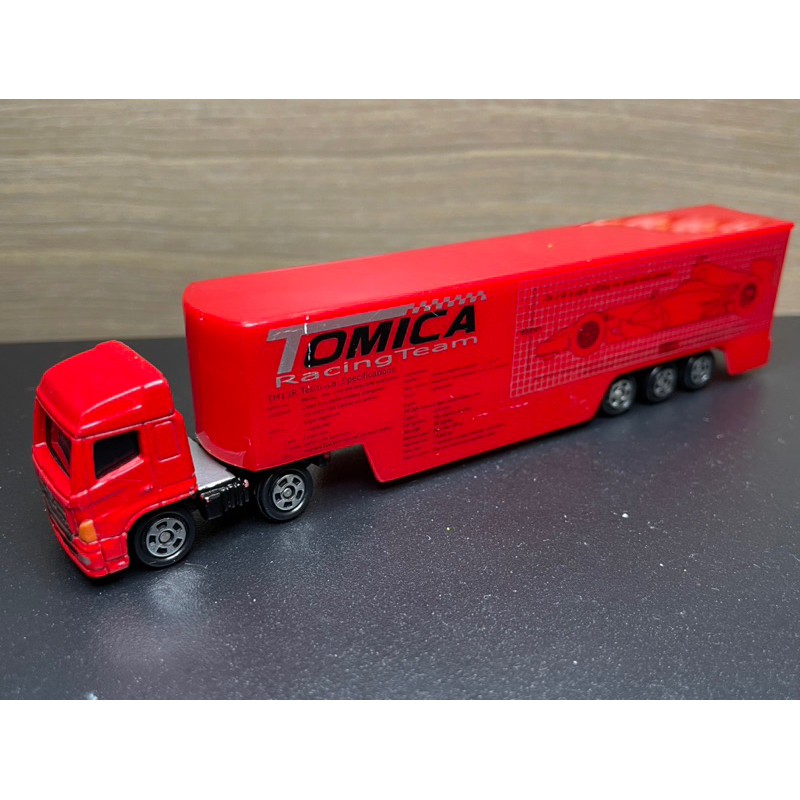 TOMICA 129 77 HINO PROFIA RACING TEAM 多美 長車 運輸車 F1