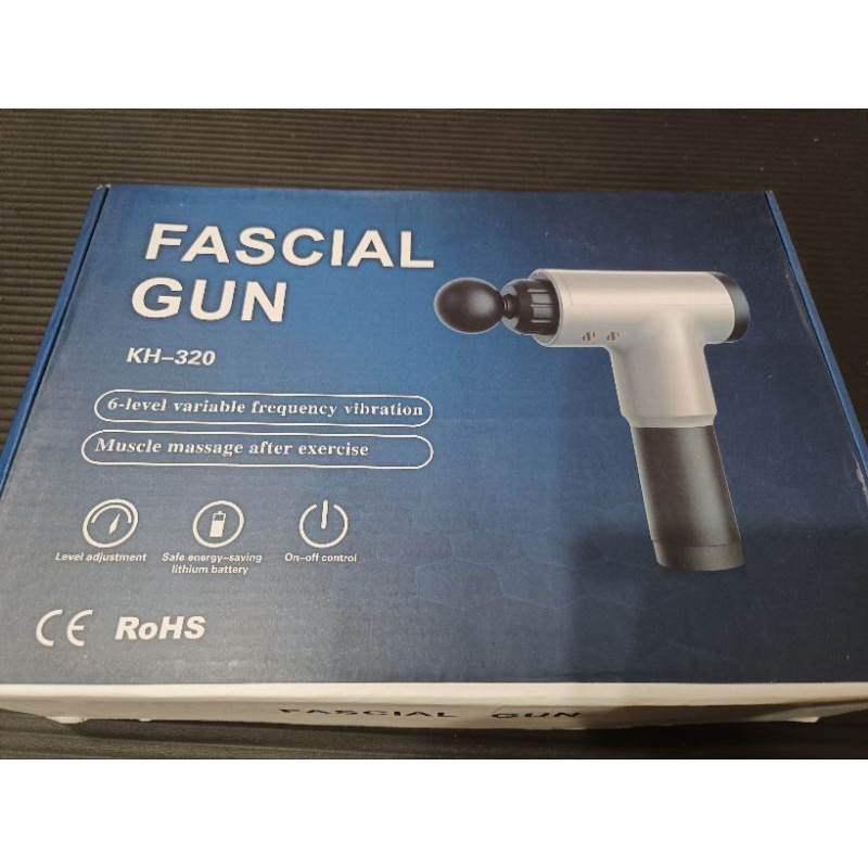 蝦皮最便宜 特賣FASCIAI GUN六段式 筋膜槍 按摩器腰酸背痛必備 老人方便使用 舒緩按摩
