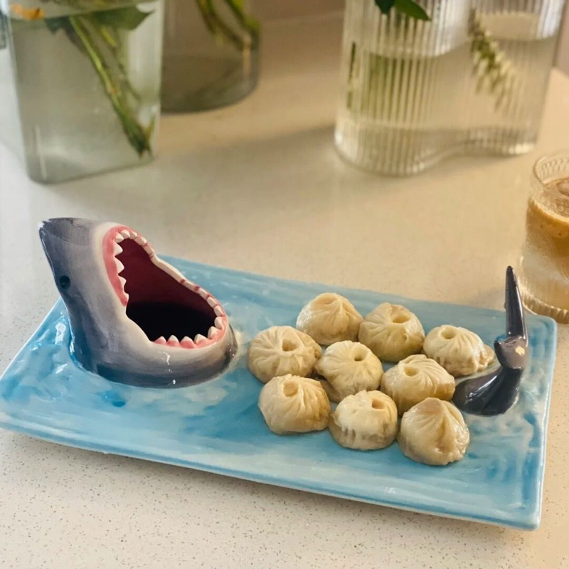 🦈鯊魚海邊餐盤🦈 送禮自用 可以批發