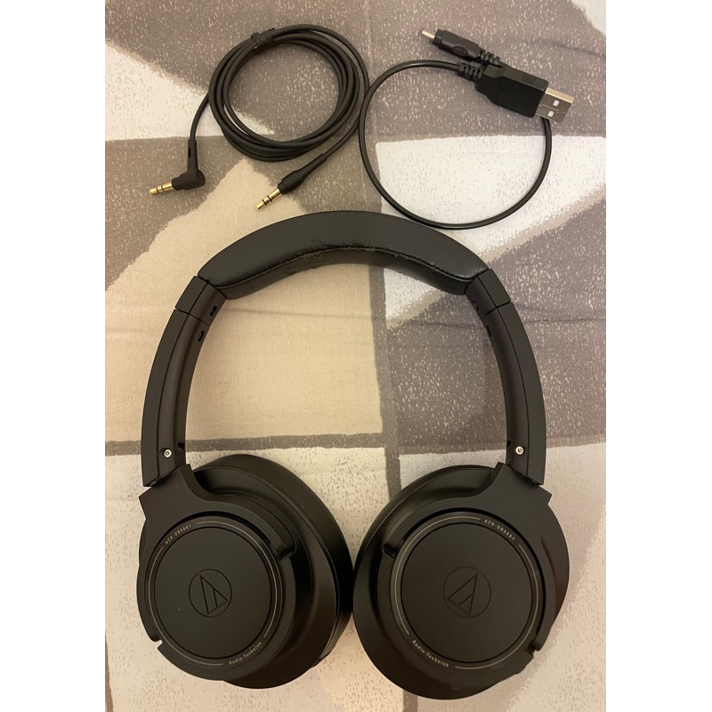 ||千樂室·聽吧||「audio-technica鐵三角 SR50BT」無線藍芽耳罩式耳機 二手 中古機 八成新