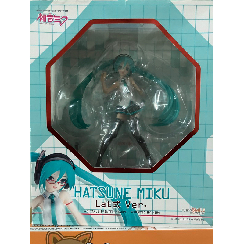 GSC Hatsune Miku Lat式 Ver. 初音未來 1/8 PVC(中古）