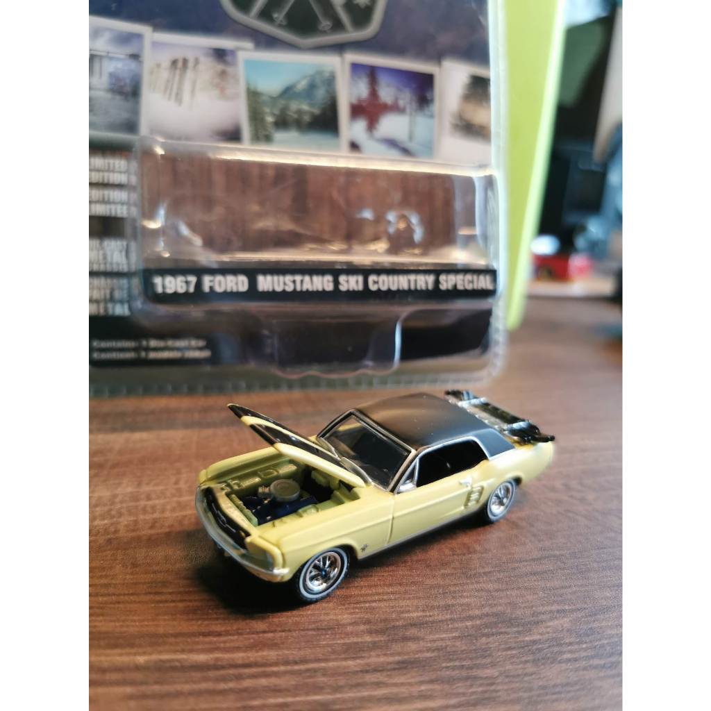 1/64 GREENLIGHT 綠光 1967 FORD MUSTANG SKI COUNTRY 野馬