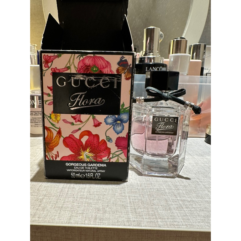 Gucci FLORA Gorgeous Gardenia花之舞女性淡香水華麗梔子花,分享瓶5ml