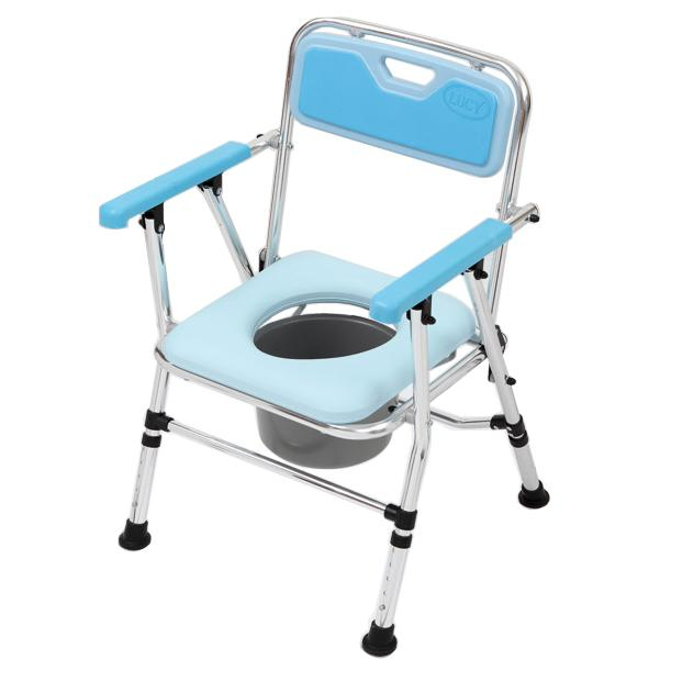 鋁合金 可收合便器椅