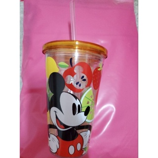 Disney迪士尼米奇吸管杯/正版授權/米老鼠/實用吸管杯/杯子