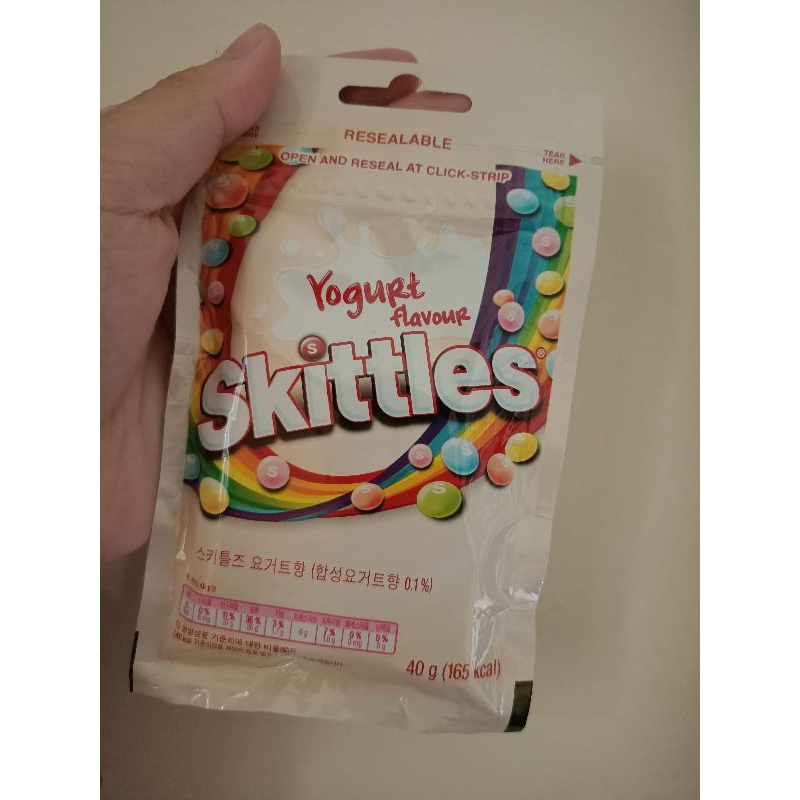 （韓國購入）Skittles 韓國彩虹糖優格口味