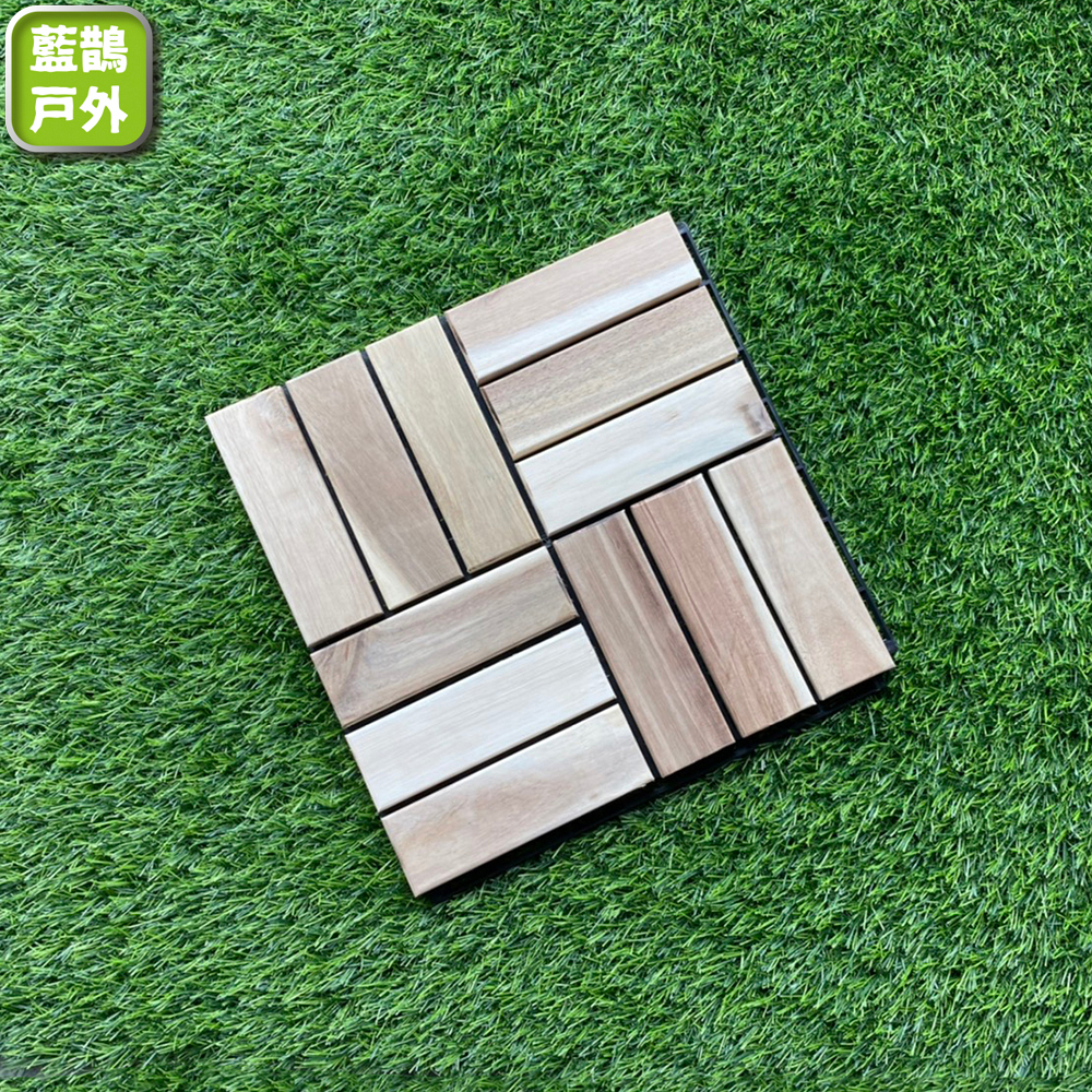 實木拼接地板 相思木地板 木質地板 拼接地板 木地板 卡扣地板 木地板 戶外地板 實木地墊 【B65】 【藍鵲戶外】