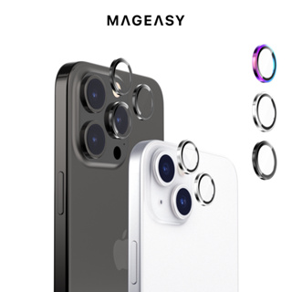 MAGEASY iPhone 15/14 藍寶石鏡頭保護貼 Lenzguard