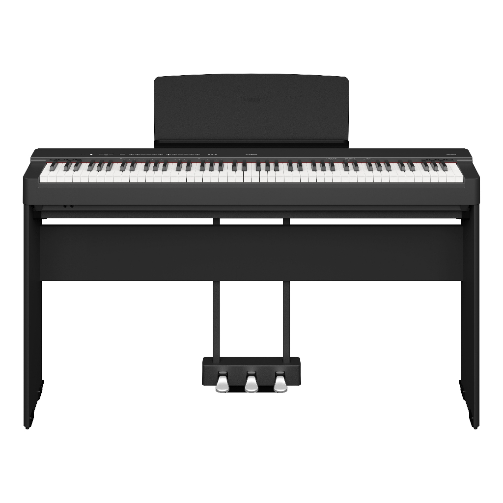 【NEW名人樂器】Yamaha P-225 88鍵 電鋼琴 全配 黑/白 附琴架、譜板、腳踏開關、變壓器
