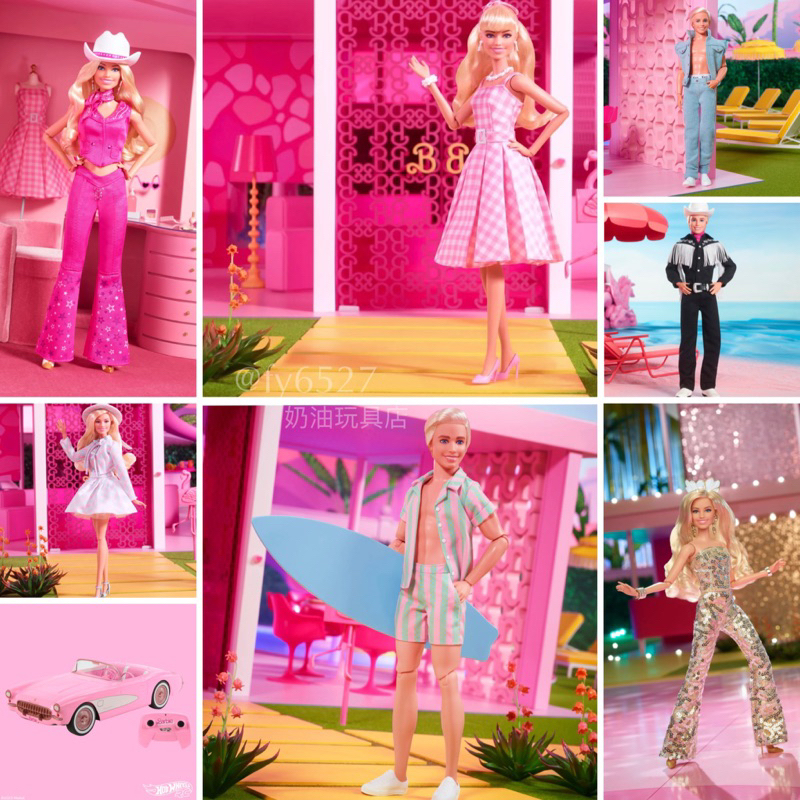 ｜現貨｜芭比電影 芭比娃娃 肯尼 芭比跑車 電影周邊 Barbie the movie 瑪格羅比 萊恩