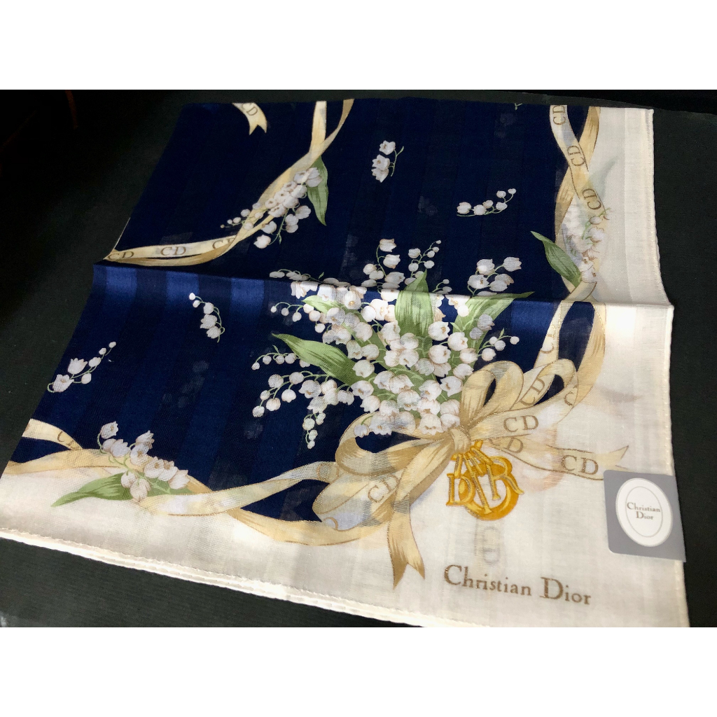0907 日本製 精選 CELINE BURBERRY DIOR LANVIN NINA RICCI 手帕 領巾 絲巾