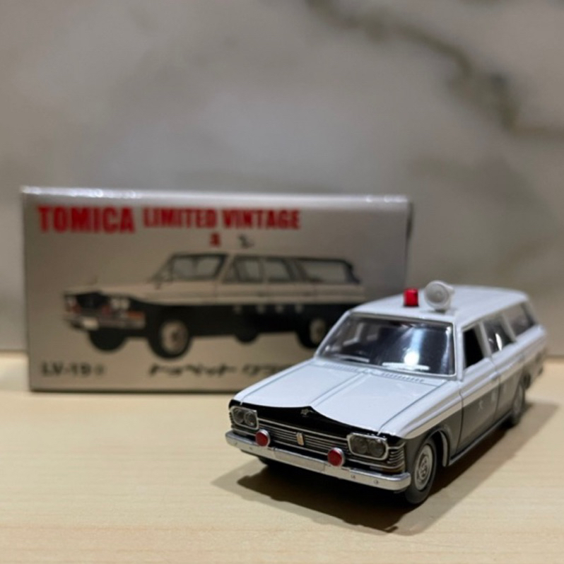 Tomica Tomytec TLV-19a Toyopet Crown 皇冠警車