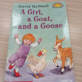 A girl a goat and a goose Level 二手英文書