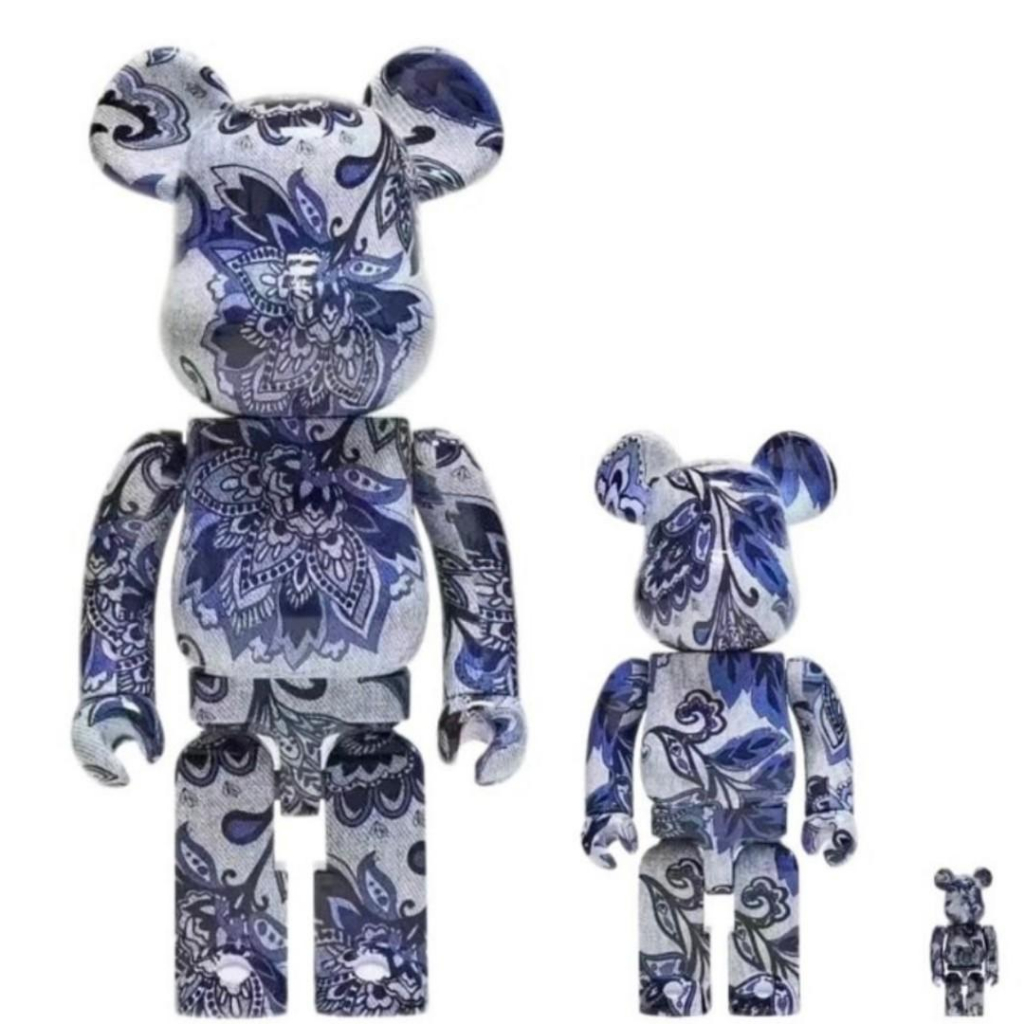 Bearbrick 青花瓷 庫柏力克熊 1000% 現貨