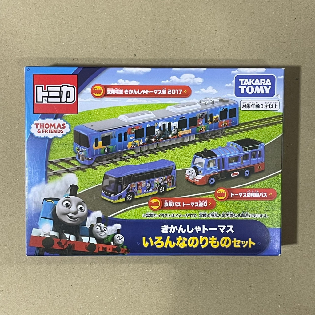 &lt;熊葛&gt; 全新正版現貨 TOMICA 多美 湯瑪士小火車 Thomas 湯瑪士 火車 公車 貨櫃車 禮盒