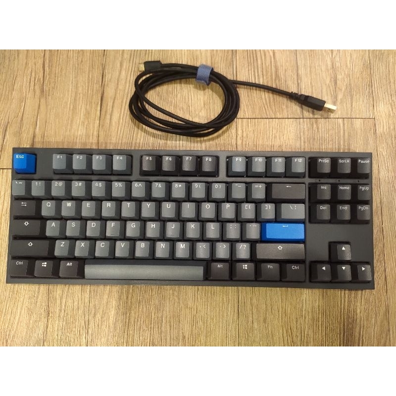 創傑 Ducky One 2 Skyline 天際線 PBT 80% Cherry MX 紅軸 機械鍵盤 二手 7成新