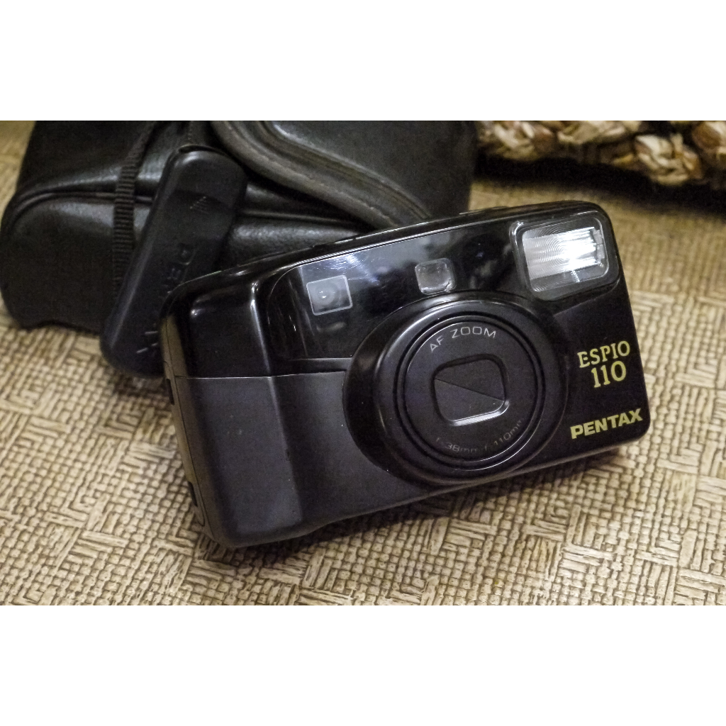Pentax ESPIO 110 含皮套  頸繩 高階隨身機 底片相機 全自動底片相機