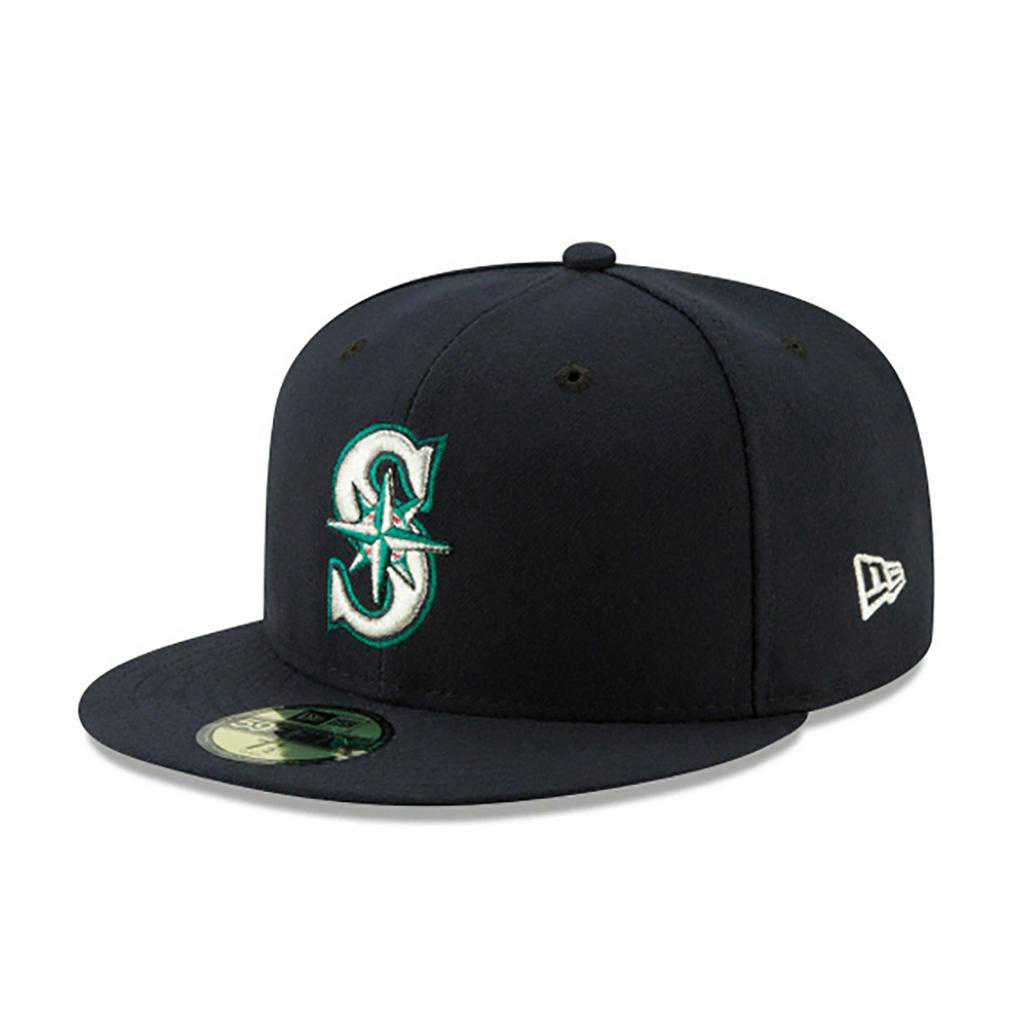 【NEW ERA】MLB 西雅圖 水手 59FIFTY 正式球員帽 通用 丈青色 棒球帽【ANGEL NEW ERA】