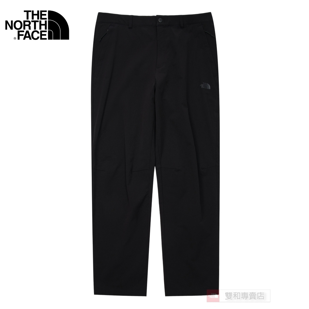 -滿3000免運-[雙和專賣店] THE NORTH FACE 男 戶外防潑水快乾長褲/83OP/黑