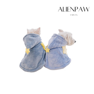 ALIENPAW｜超軟Q星星斗篷被 法蘭絨 睡袍 披肩 寵物 寵物服飾 寵物衣服 毛毯 狗狗 貓咪 防掉毛 狗衣服