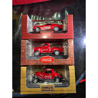 7-11 可口可樂車 2023可口可樂模型 復古懷舊 野馬 紅磚皮卡 木紋古董 收藏車 Coca-Cola模型車