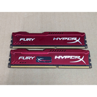 【蝦米電腦】二手 金士頓 HyperX FURY DDR3 1866 4GX2 8G HX318C10FRK2/8 超頻