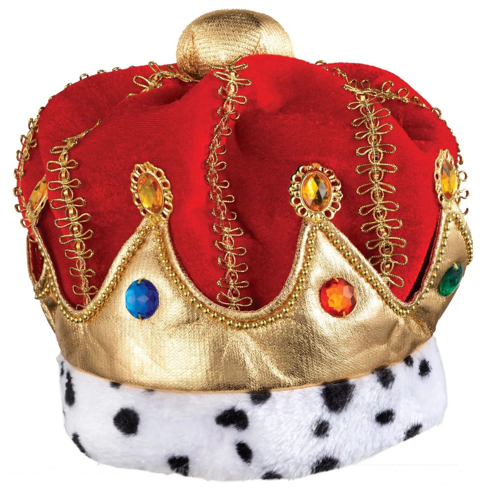 派對城 現貨 【國王皇冠造型帽】 歐美派對 派對裝飾 穿戴 派對帽生日派對 小玩具 派對佈置 拍攝道具