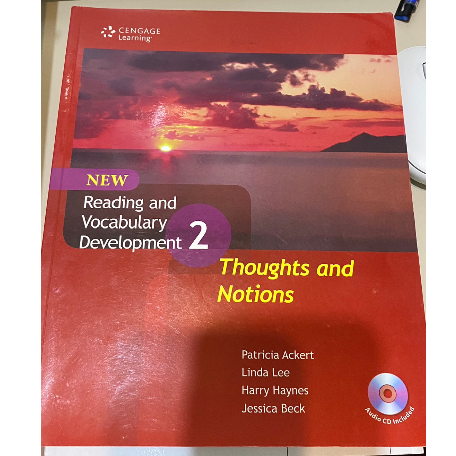 Reading and Vocabulary Development 2 Thoughts and Notions 英語