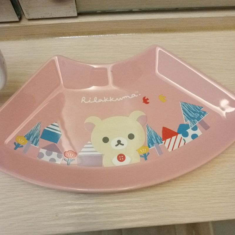 拉拉熊造型盤  餐盤