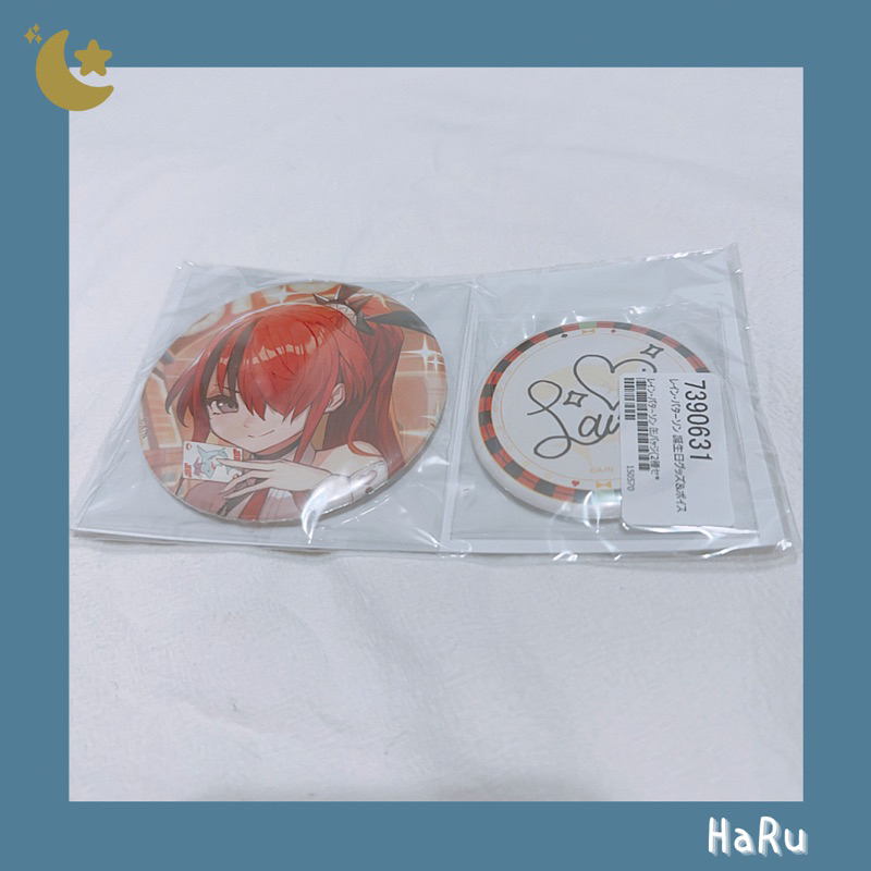 𝘏𝘢𝘙𝘶☽現貨 にじさんじ NIJISANJI 彩虹社 EN組 生日周邊 生日徽章 伊甸組