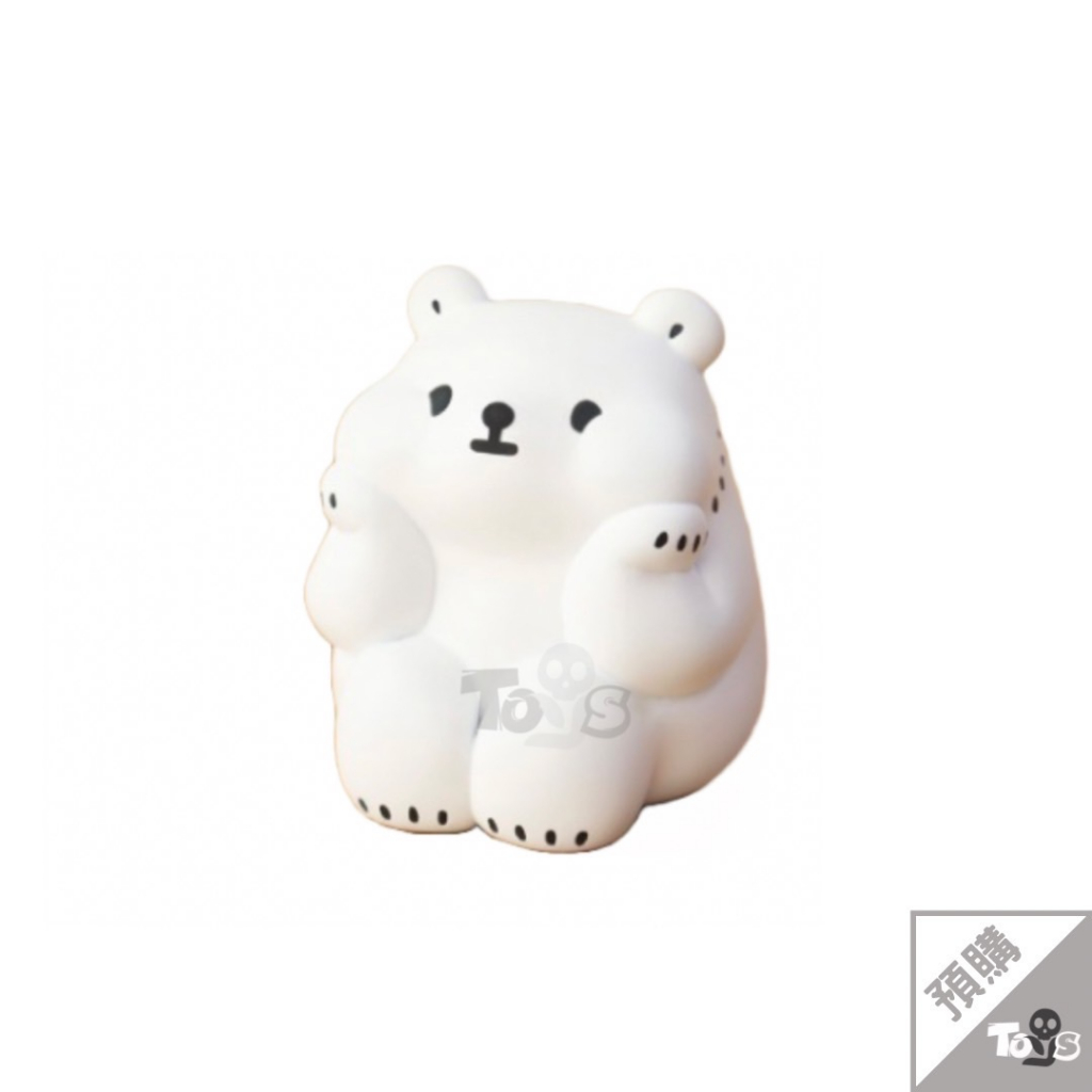 （預購）夥伴玩具 心事白白 系列盲盒 北極熊 可愛 設計師玩具 台灣設計師 動物 北極 心事重重 玩具有毒
