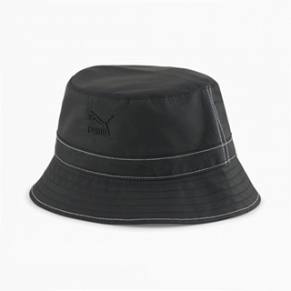 PUMA 男款女款 戶外 漁夫帽 運動帽 遮陽帽 黑色 帽子 02451101 Sneakers542