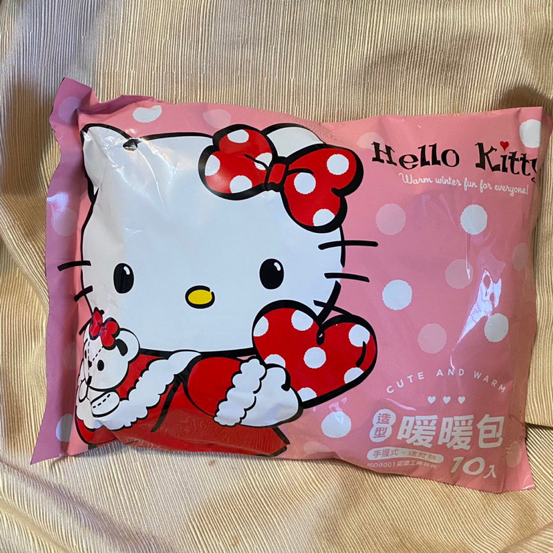 御衣坊 Hello Kitty 造型暖暖包 10入/包  暖暖包 速熱