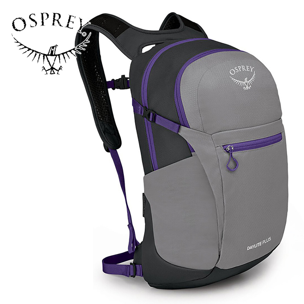 【Osprey 美國】Daylite Plus 20L 郊山健行背包 混合灰｜健行背包 旅行背包 運動背包