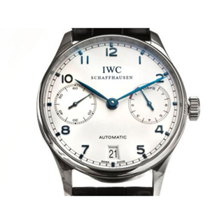 IWC 萬國大葡萄牙系列七日鍊不鏽鋼自動腕錶