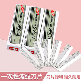 修眉刀 刀片 十片裝 不銹鋼單面刀片 美妝化妝品工具 刮眉刀 刮鬍刀 剃刀刀片 白金 AA-004 付發票+臺灣出貨