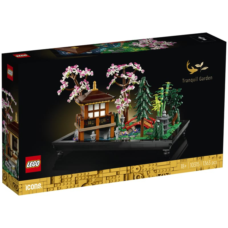 【正版樂高／Lego】10315 日式寧靜庭園／日式庭院   ICONS系列 Tranquil Garden 園藝 街景