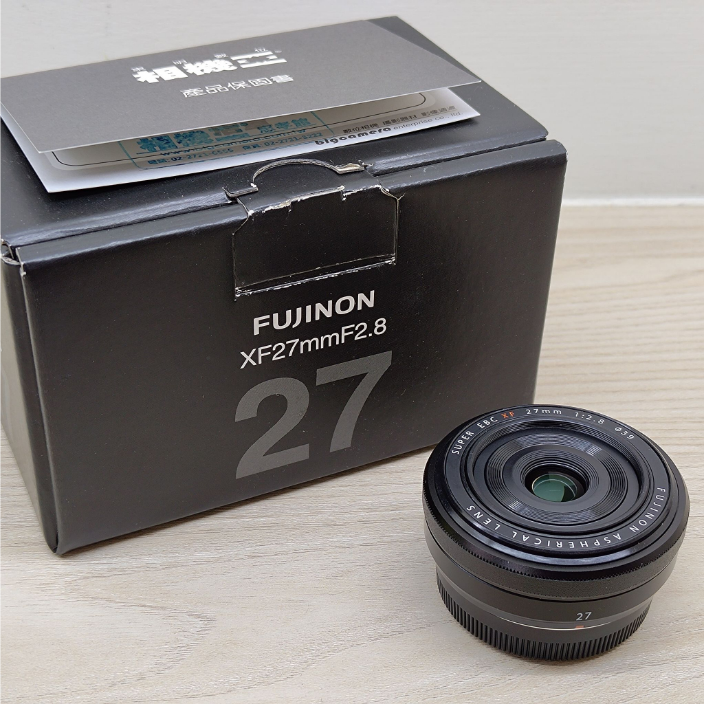 富士 Fujifilm XF 27mm f2.8 一代鏡