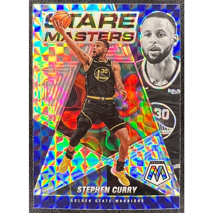 NBA 球員卡 Stephen Curry 2021-22 Mosaic Stare Masters Mosaic 亮面