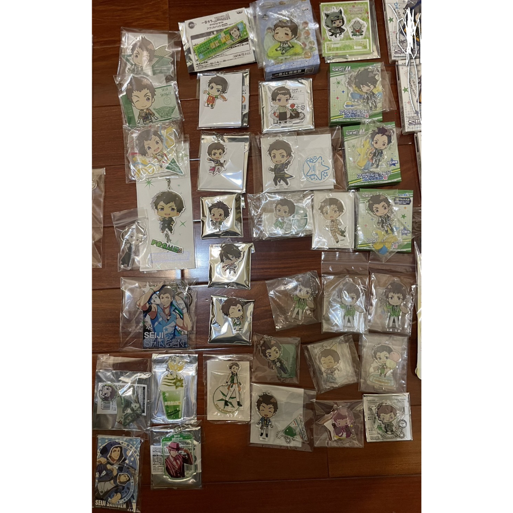 [二手]偶像大師 SideM 壓克力立牌 吊飾 偶像大師 FRAME 信玄誠司 握野英雄 木村龍