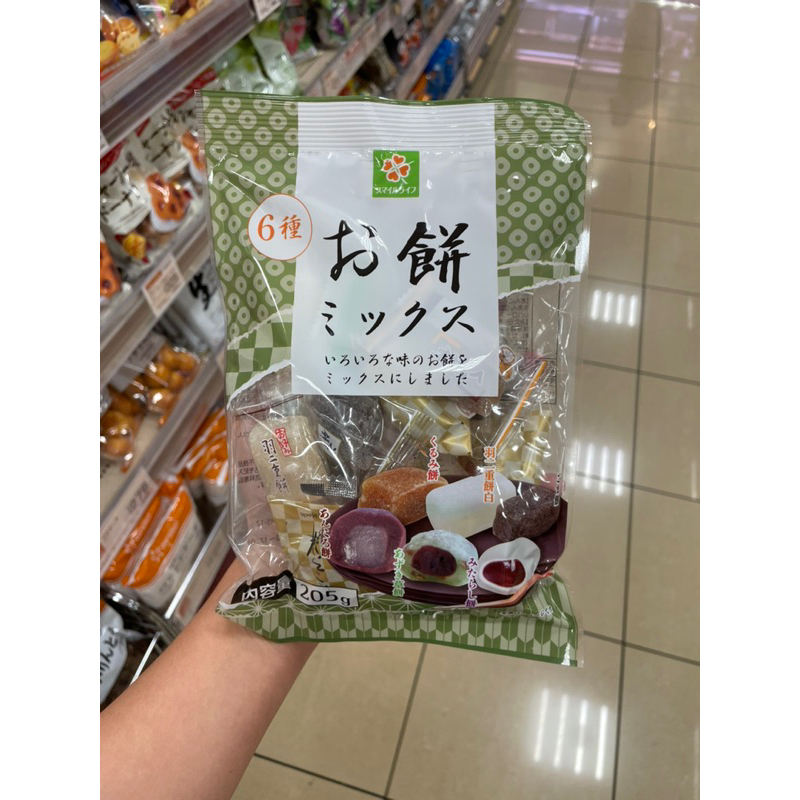大阪超市Life 綜合大福涼糕包 甜餡夾心和果子 綜合和果子