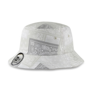 【NEW ERA】漁夫帽 變形蟲 拼接 雙面戴 潮流 米白色 潮流 嘻哈 街頭【ANGEL NEW ERA】