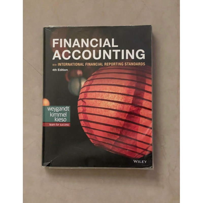 Financial accounting  4th edition 初會 初級會計原文用書第四版 雲科可面交