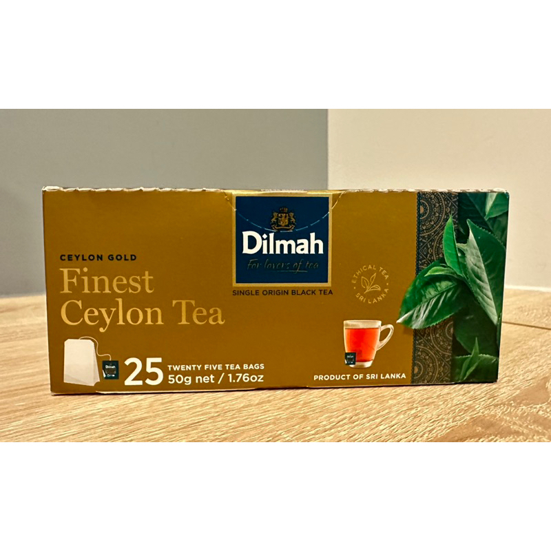 【現貨】 Dilmah 帝瑪茶包 - 極品錫蘭紅茶 Finest Ceylon tea (盒裝)