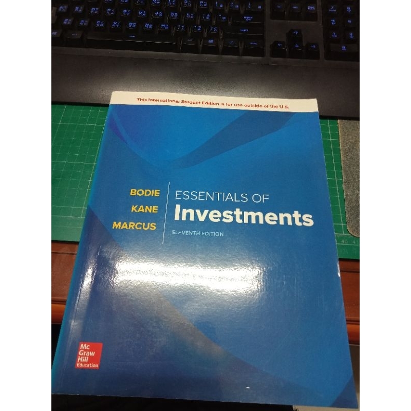 essentials of investments 11th edition (bodie)大學投資學專用書籍