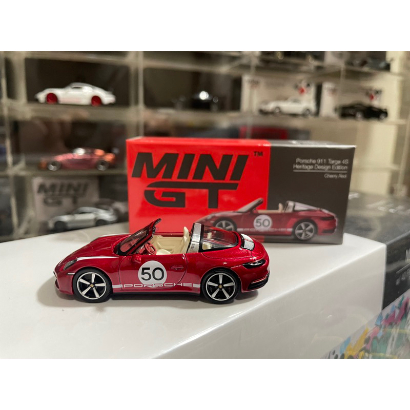 《咖小車庫》MINI GT 461 1/64 Porsche 911 992 Targa 4S